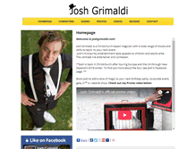 Tablet Screenshot of joshgrimaldi.com